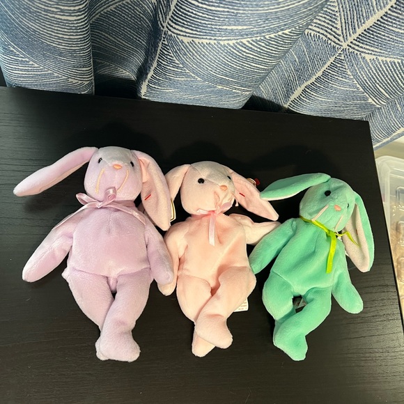 Ty Beanie Babies 1996 Bunny Set - Picture 1 of 12